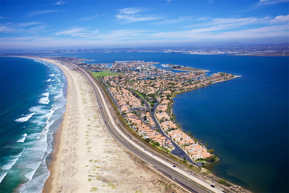 The Silver Strand State Beach