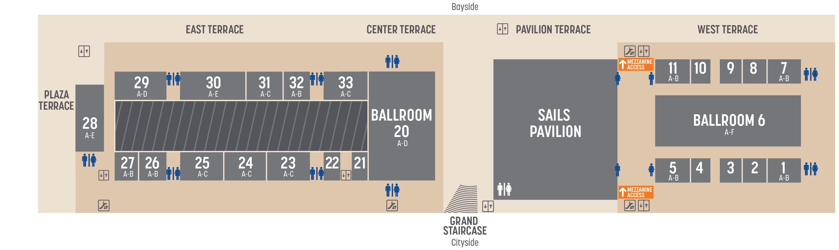 Building Map - San Diego Convention Center Building Map - San Diego Convention Center