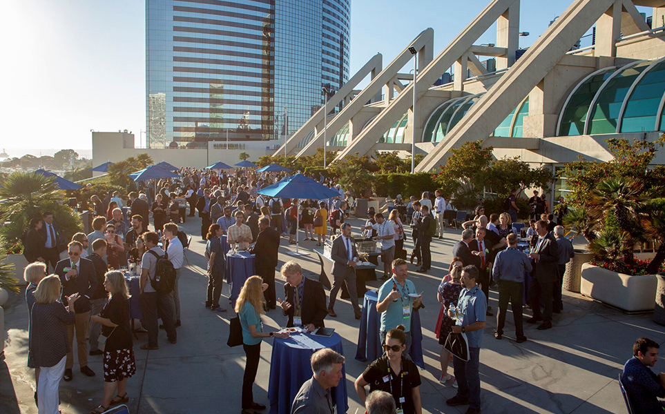 San Diego Convention Center Outdoor Space on Bay Side